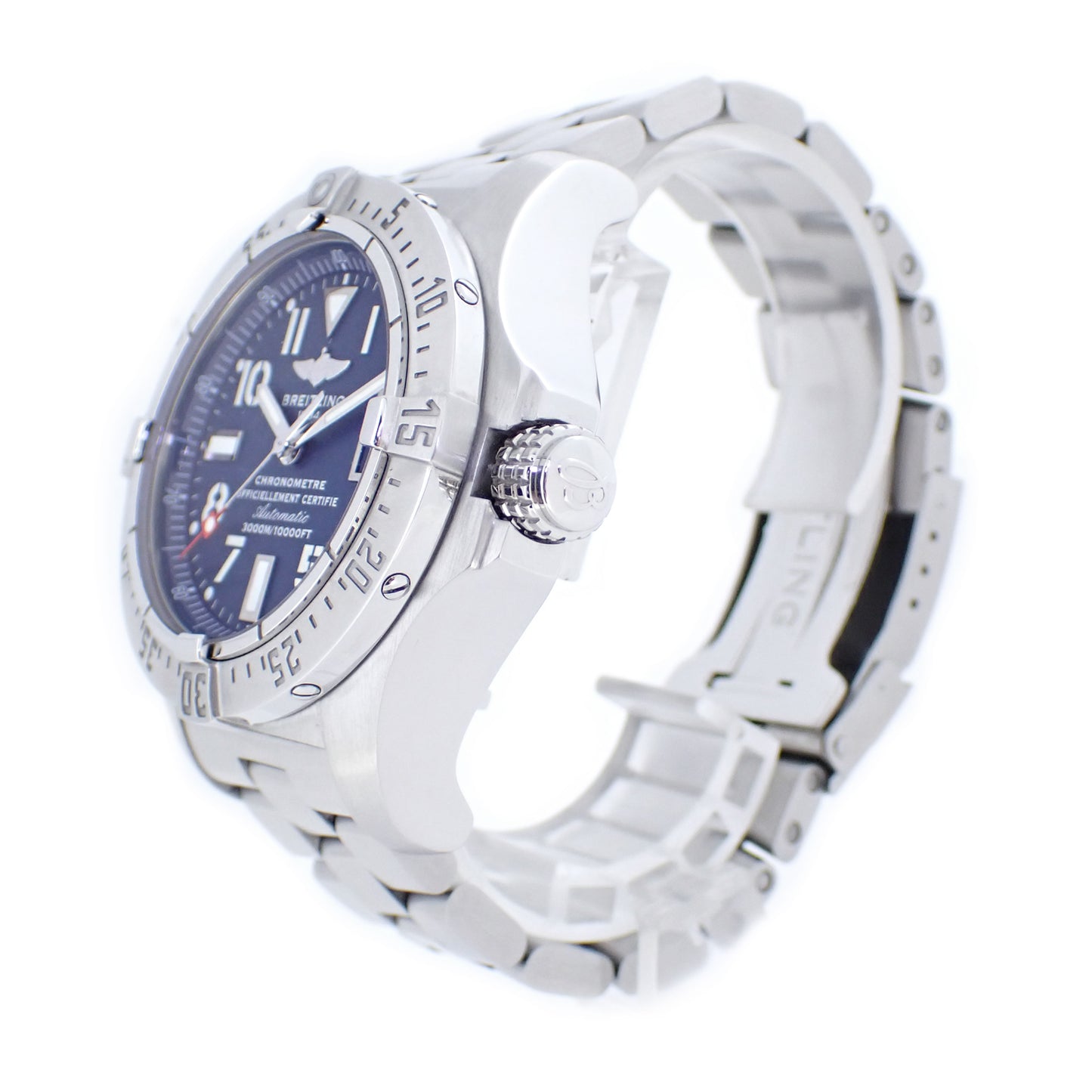 BREITLING ブライトリング アベンジャー シーウルフ A17330/A177B06RRC ネイビー メンズ 腕時計