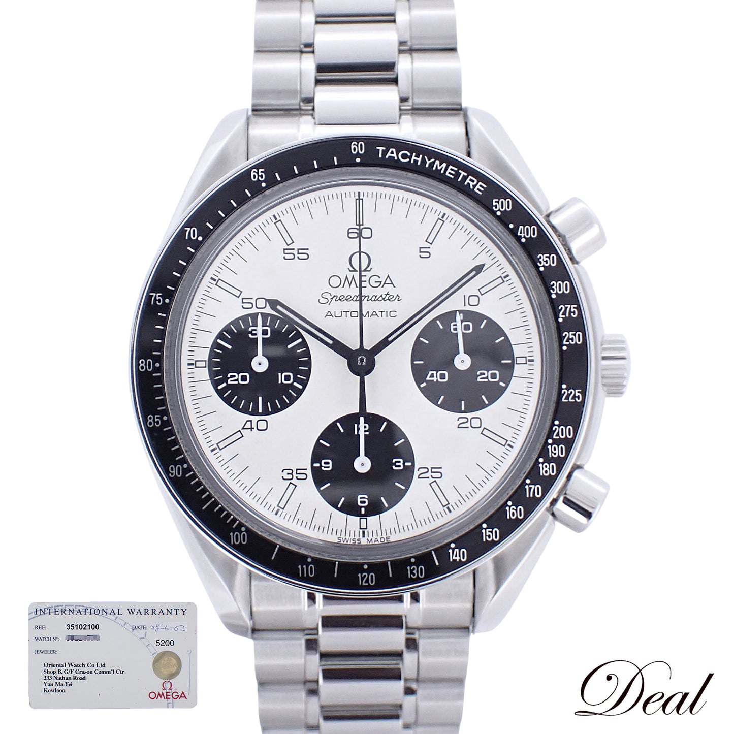 丸井限定 OMEGA オメガ スピードマスター 3510.21.00 メンズ 腕時計