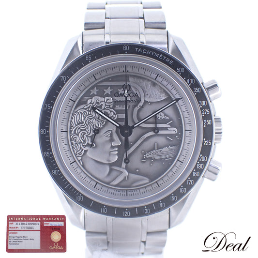 世界1972本限定 限定番号1番 OMEGA オメガ スピードマスター プロ アポロ17号 40周年記念 311.30.42.30.99.002 メンズ 腕時計