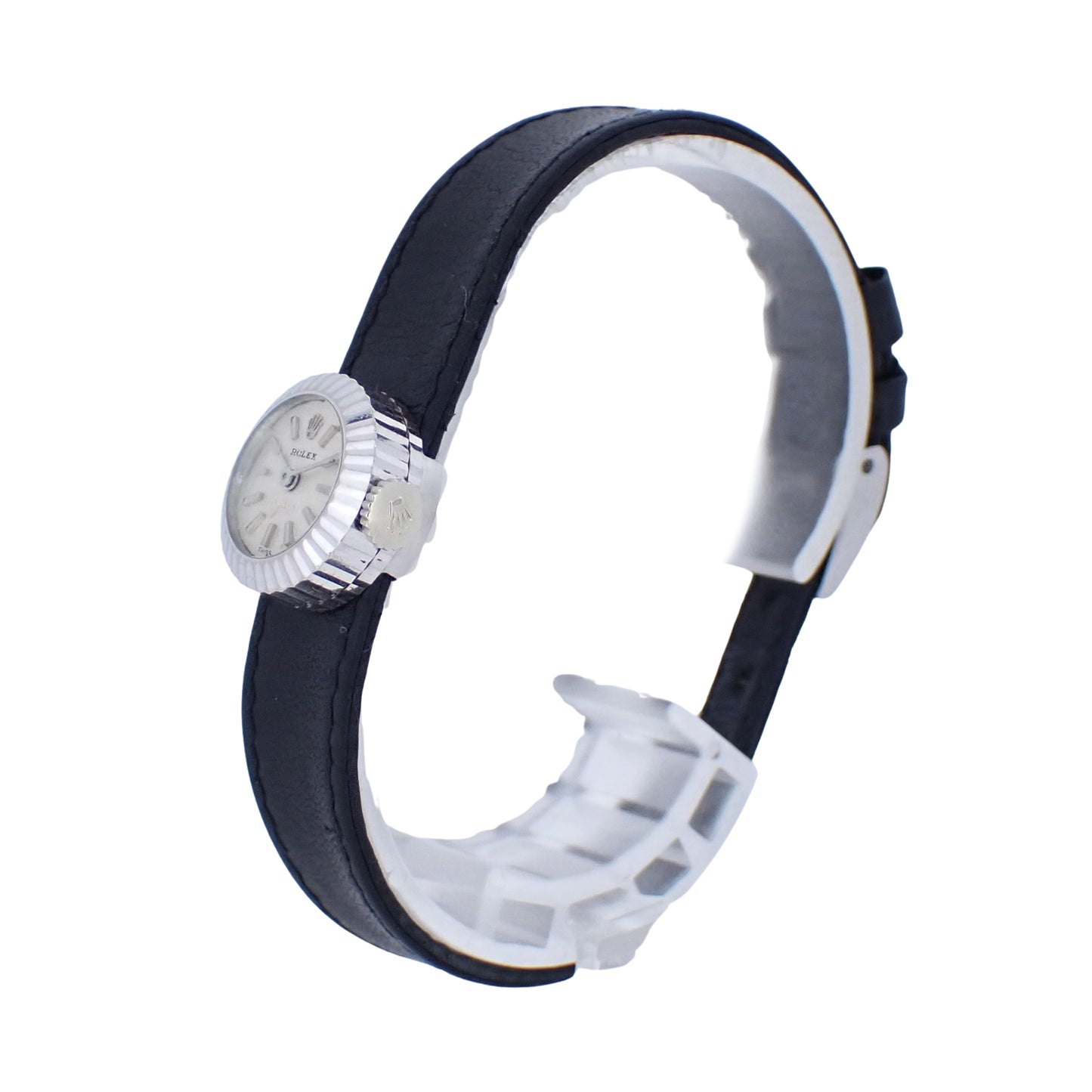 K18WG ROLEX ロレックス カメレオン オーキッド 1967年 レディース 腕時計