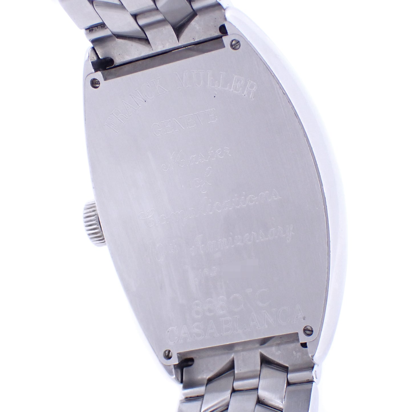 10周年記念 FRANCK MULLER フランクミュラー カサブランカ 8880C メンズ 腕時計