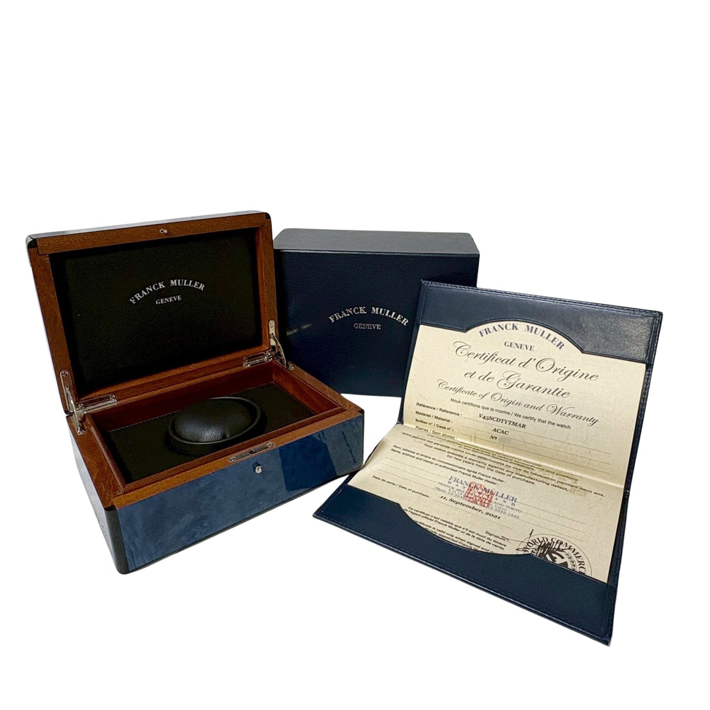 FRANCK MULLER フランクミュラー ヴァンガード マリナー V45SCDTYTMAR メンズ 腕時計