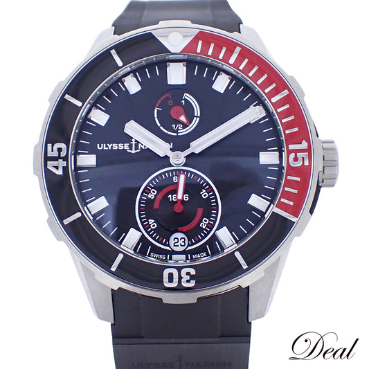 YOSHIDA限定50本 ULYSSE NARDIN ユリスナルダン ダイバー クロノメーター 1183-170/92-J.2 メンズ 腕時計