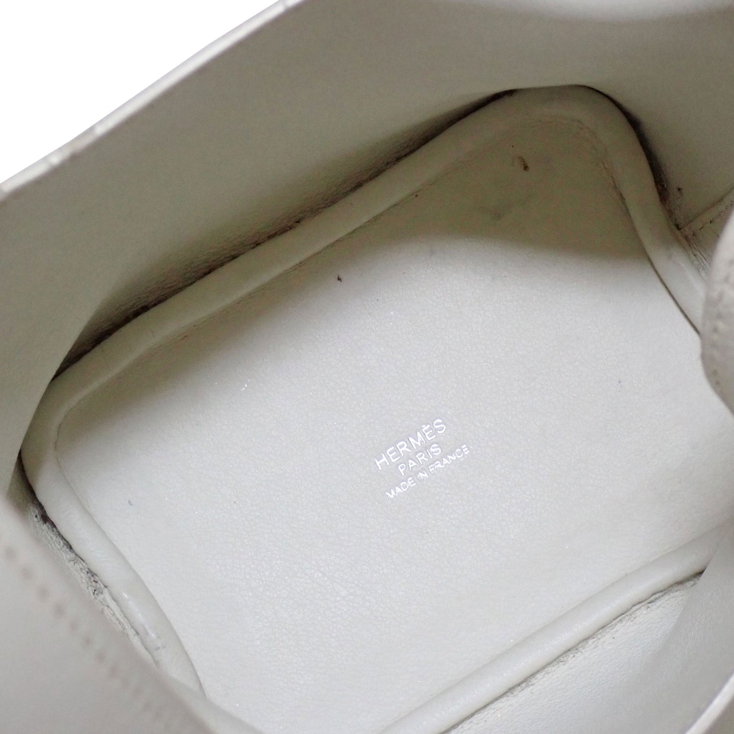 HERMES エルメス ピコタン ミクロ ホワイト レディース ハンドバッグ