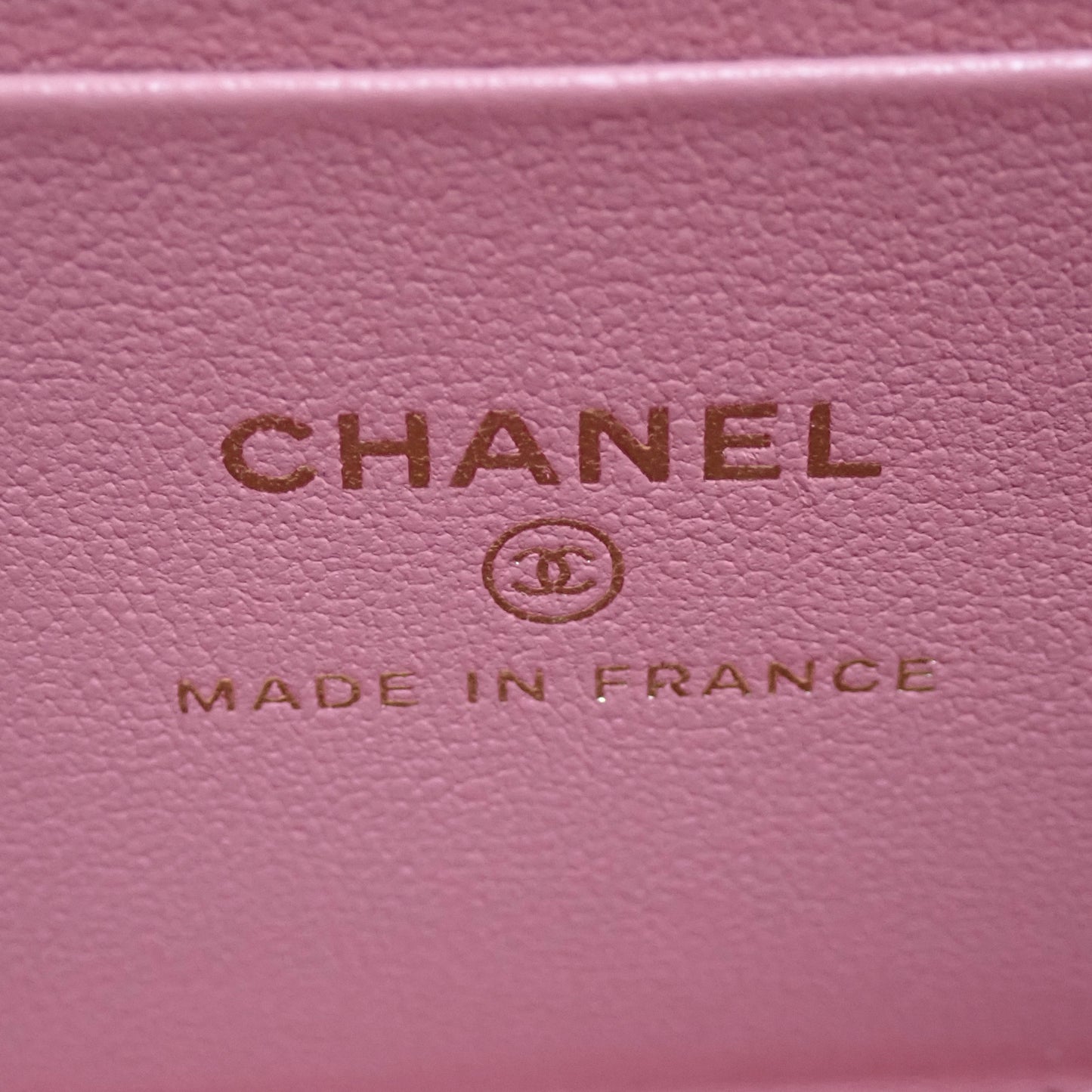 CHANEL シャネル マトラッセ チェーン バニティ AP2199 ピンク ゴールド金具 ピンク レディース ショルダーバッグ