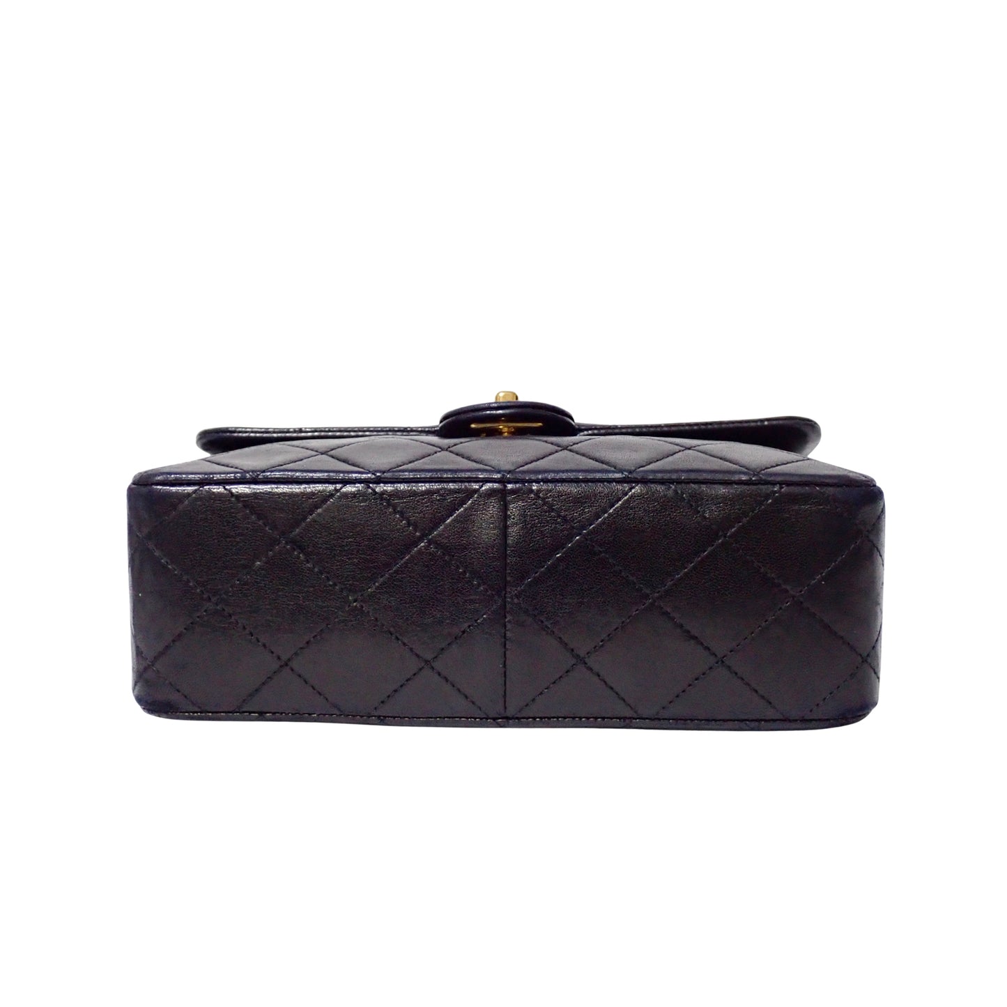 CHANEL シャネル ミニマトラッセ シングルチェーン シングルフラップ ゴールド 保あり ブラック レディース ショルダーバッグ