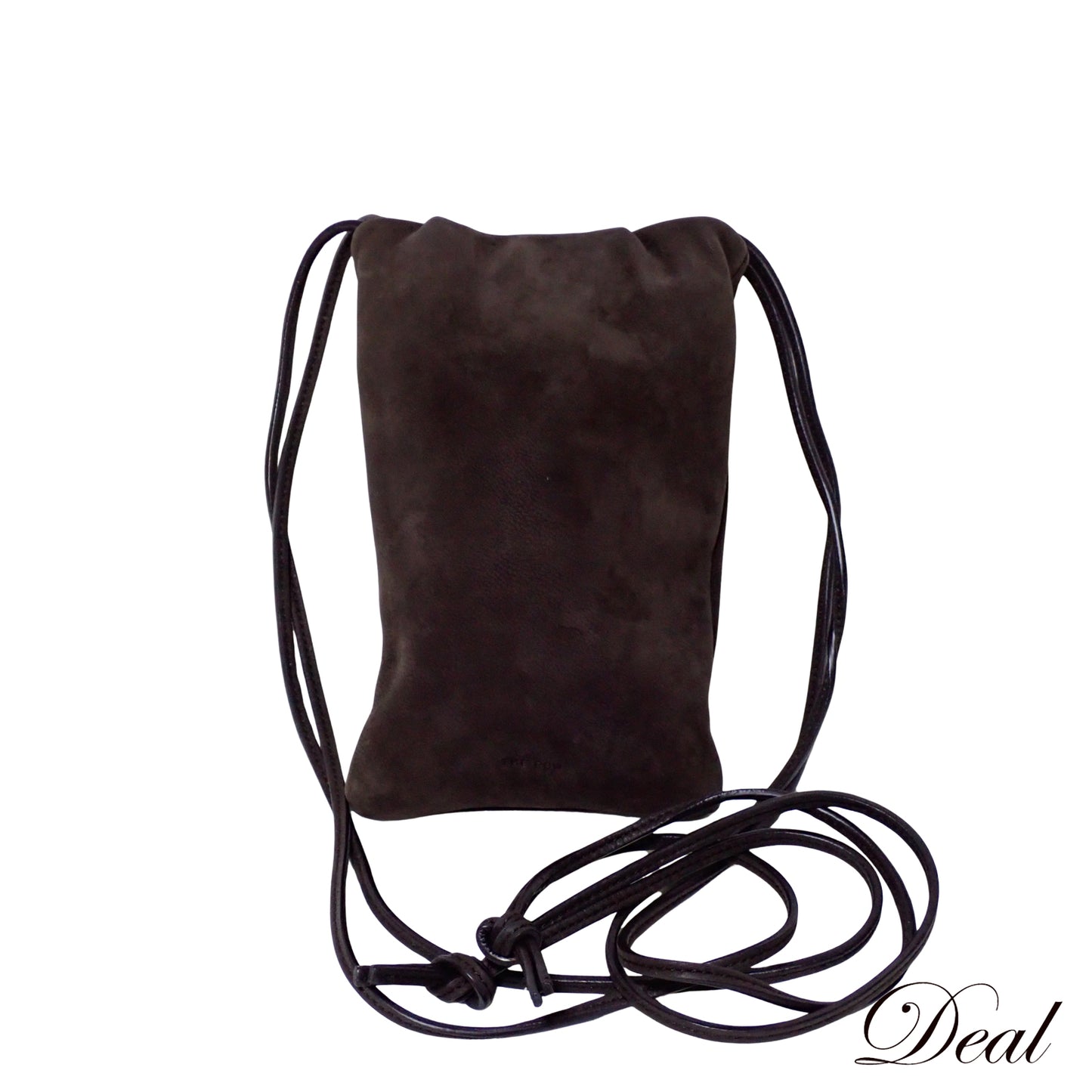 THE ROW ザ ロウ ブルス ショルダーフォンケース W1418 L85 ブラウン レディース スマホショルダー