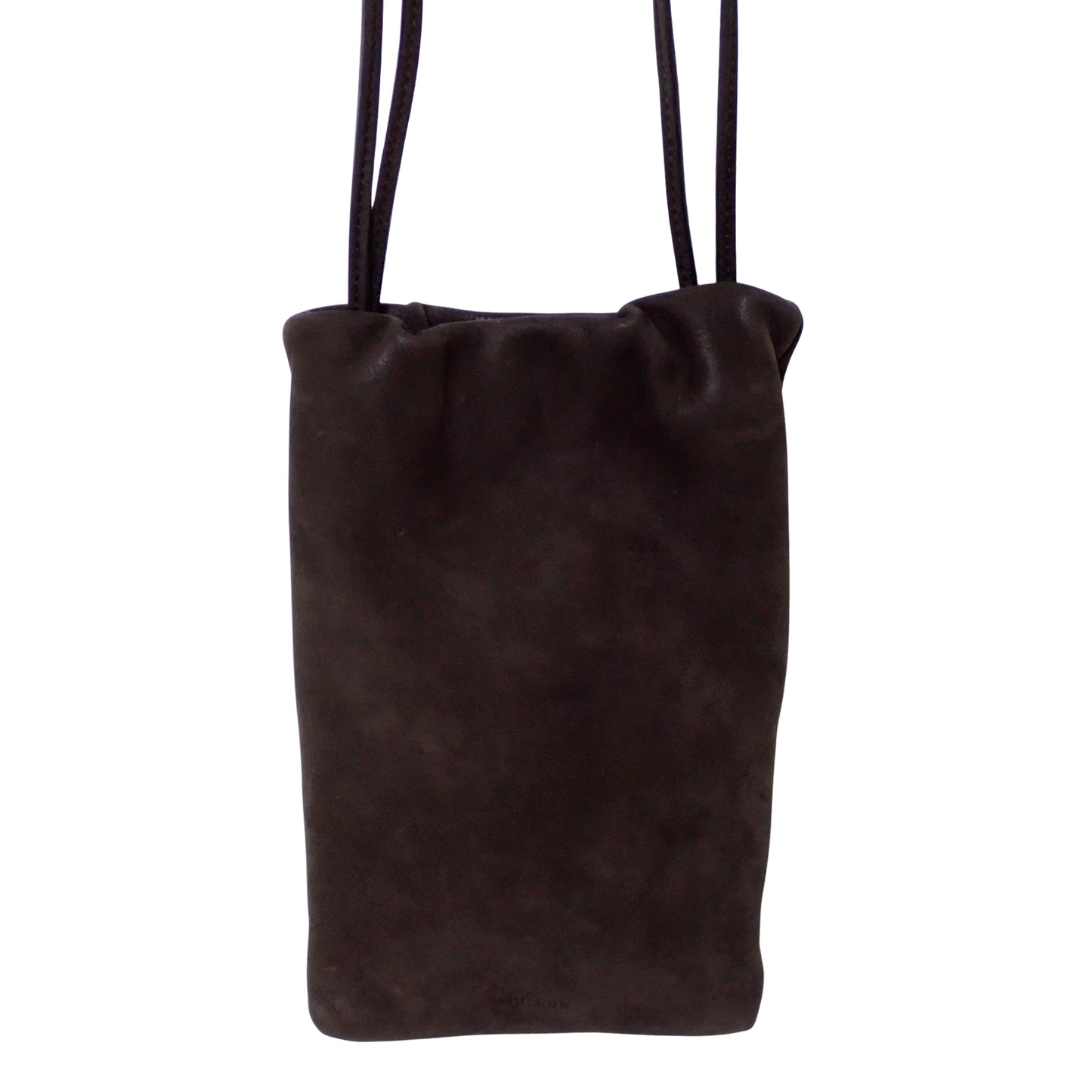 THE ROW ザ ロウ ブルス ショルダーフォンケース W1418 L85 ブラウン レディース スマホショルダー