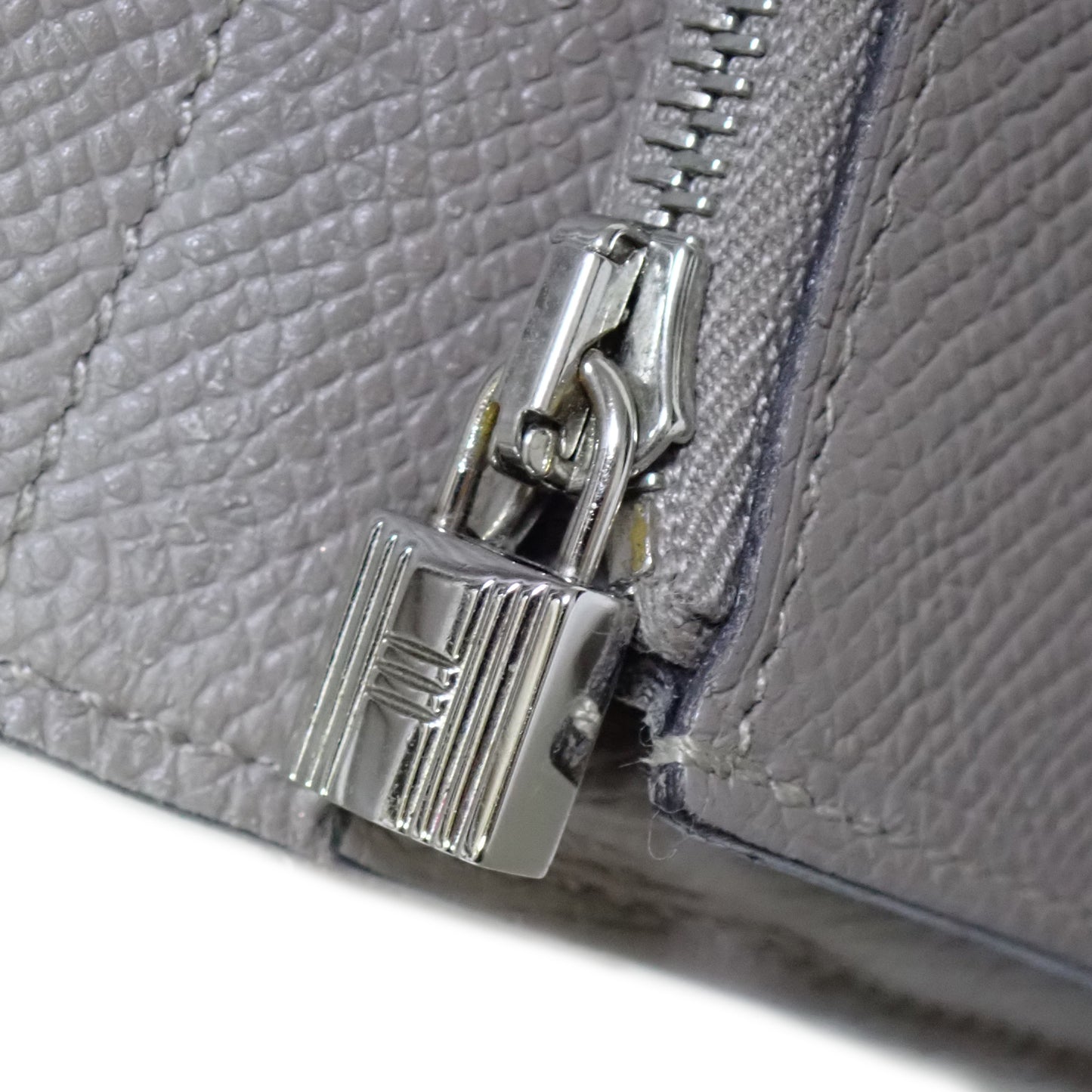 HERMES エルメス ケリー ウォレット ミディアム エトゥープ ベージュ レディース 三つ折り財布