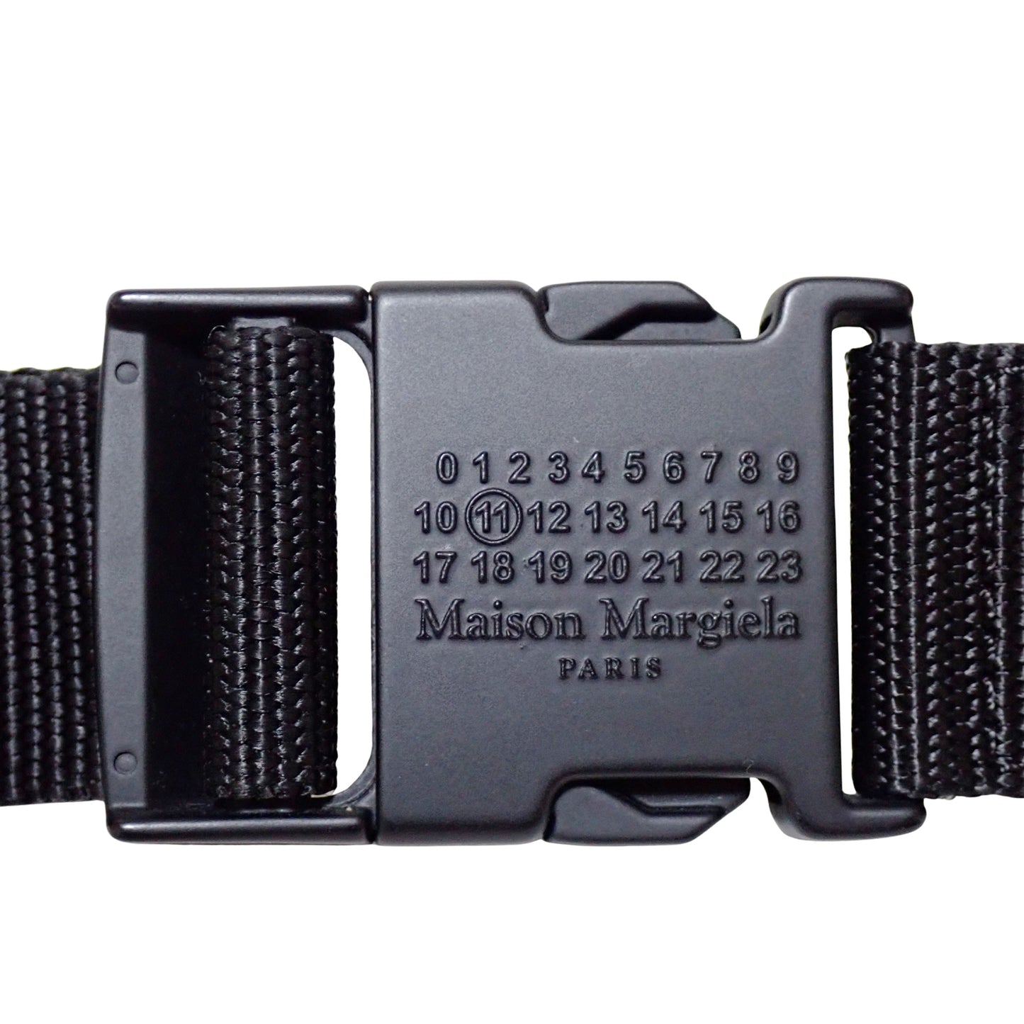 Maison Margiela メゾンマルジェラ 4ステッチ クロス ボディバッグ S55WB0072 ブラック メンズ ショルダーバッグ