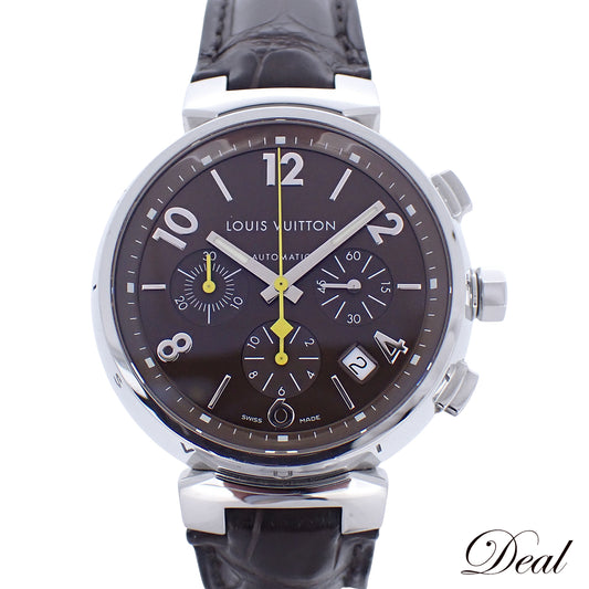 LOUIS VUITTON ルイ・ヴィトン タンブール クロノ Q1121 メンズ 腕時計
LV