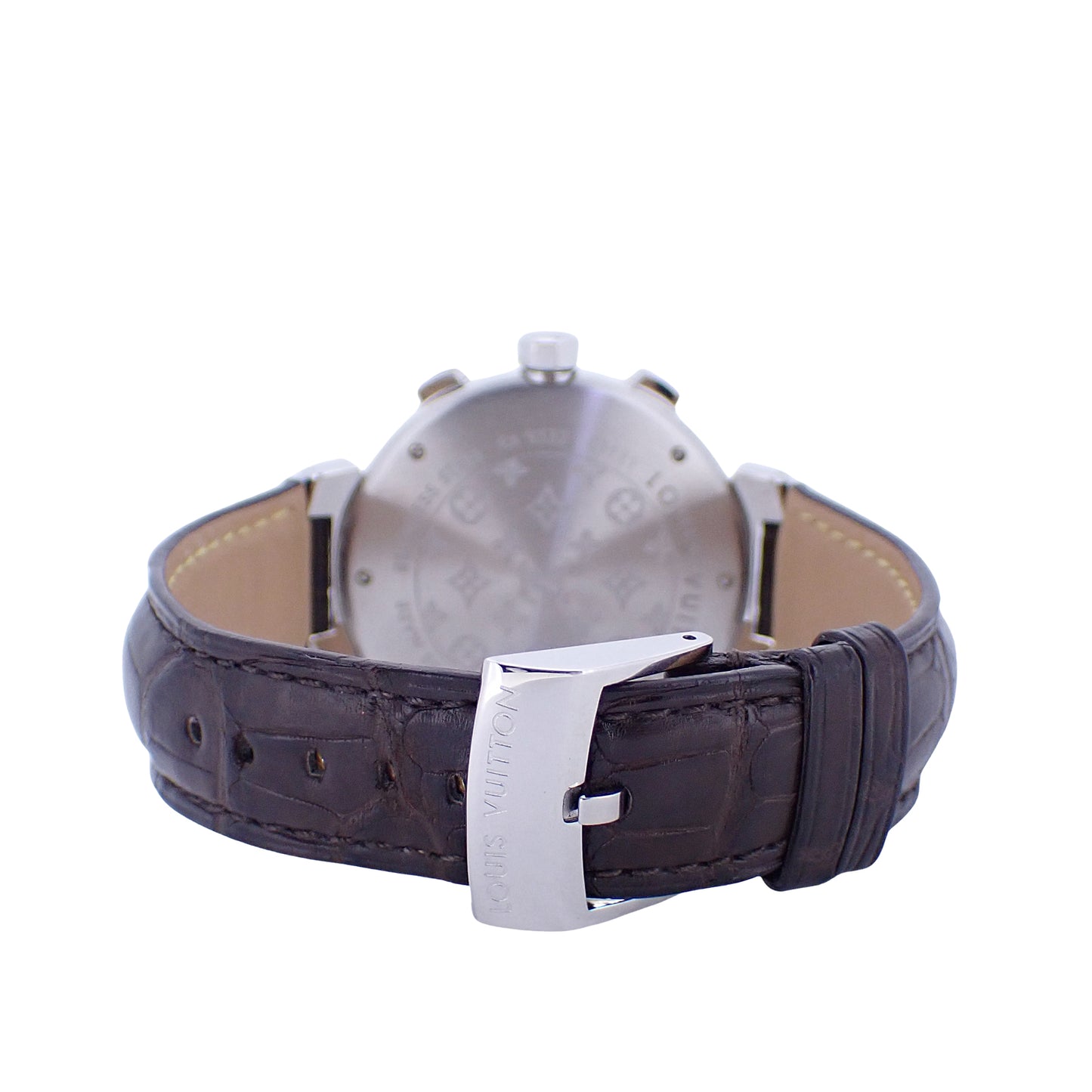 LOUIS VUITTON ルイ・ヴィトン タンブール クロノ Q1121 メンズ 腕時計
LV