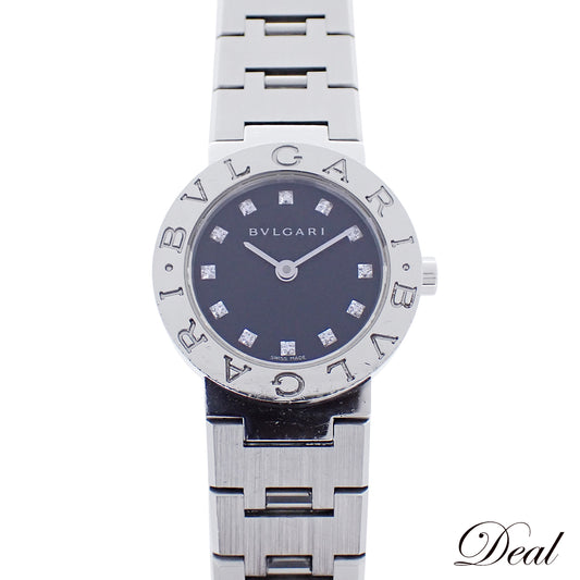 12Pダイヤ BVLGARI ブルガリ ブルガリブルガリ BB23SS レディース 腕時計