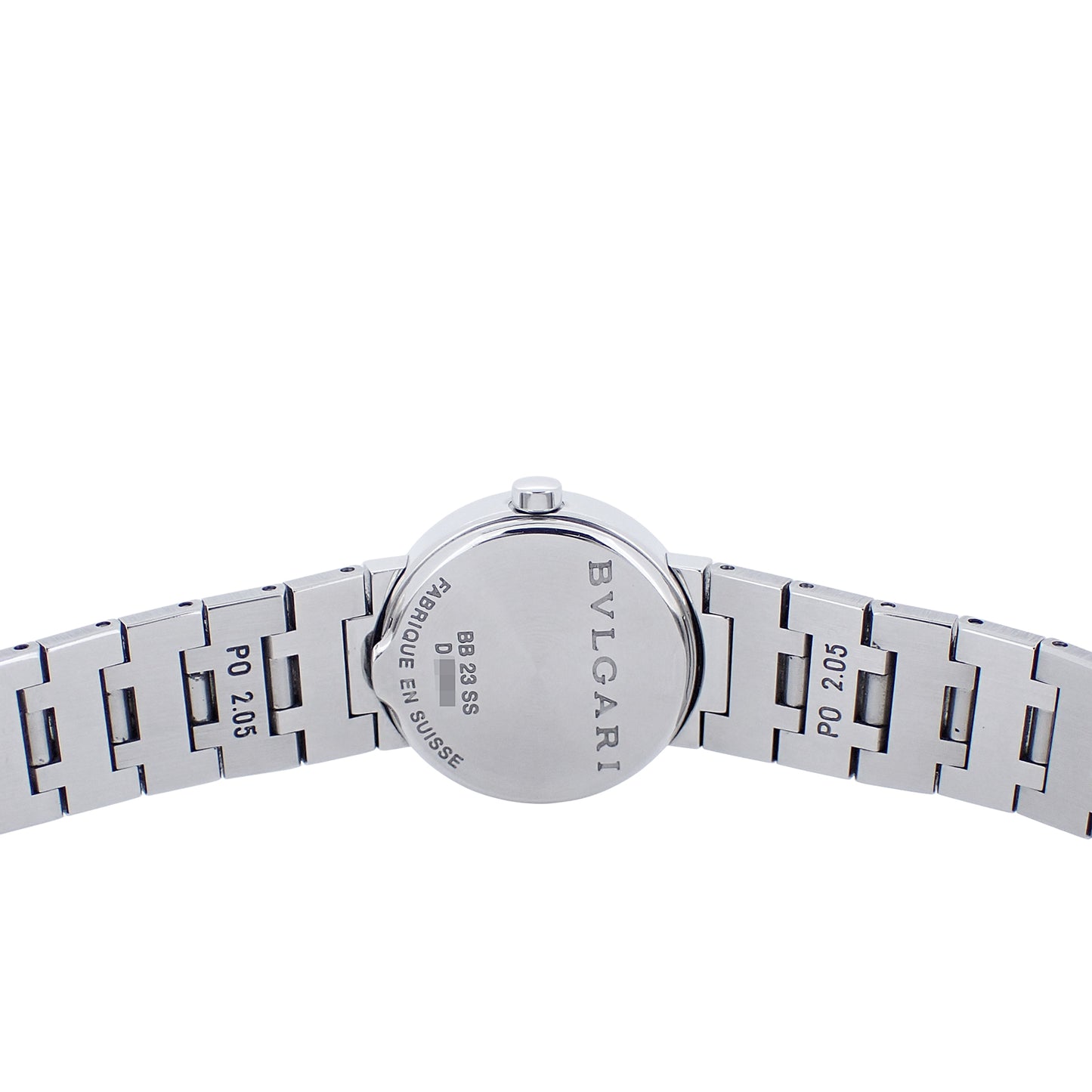 12Pダイヤ BVLGARI ブルガリ ブルガリブルガリ BB23SS レディース 腕時計