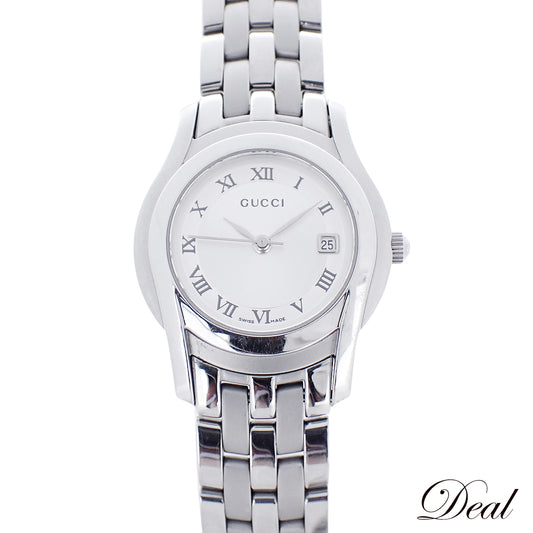 GUCCI グッチ Gクラス シルバー 5500L レディース 腕時計