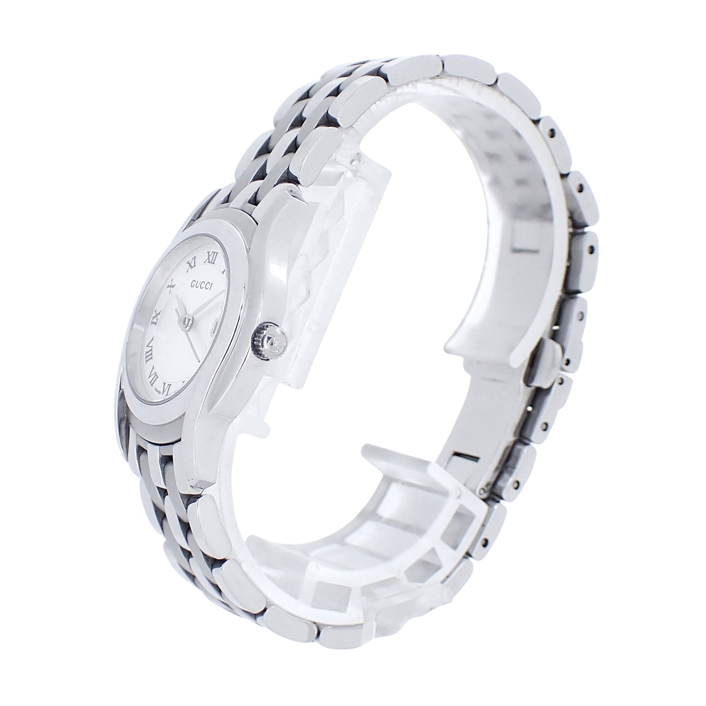 GUCCI グッチ Gクラス シルバー 5500L レディース 腕時計