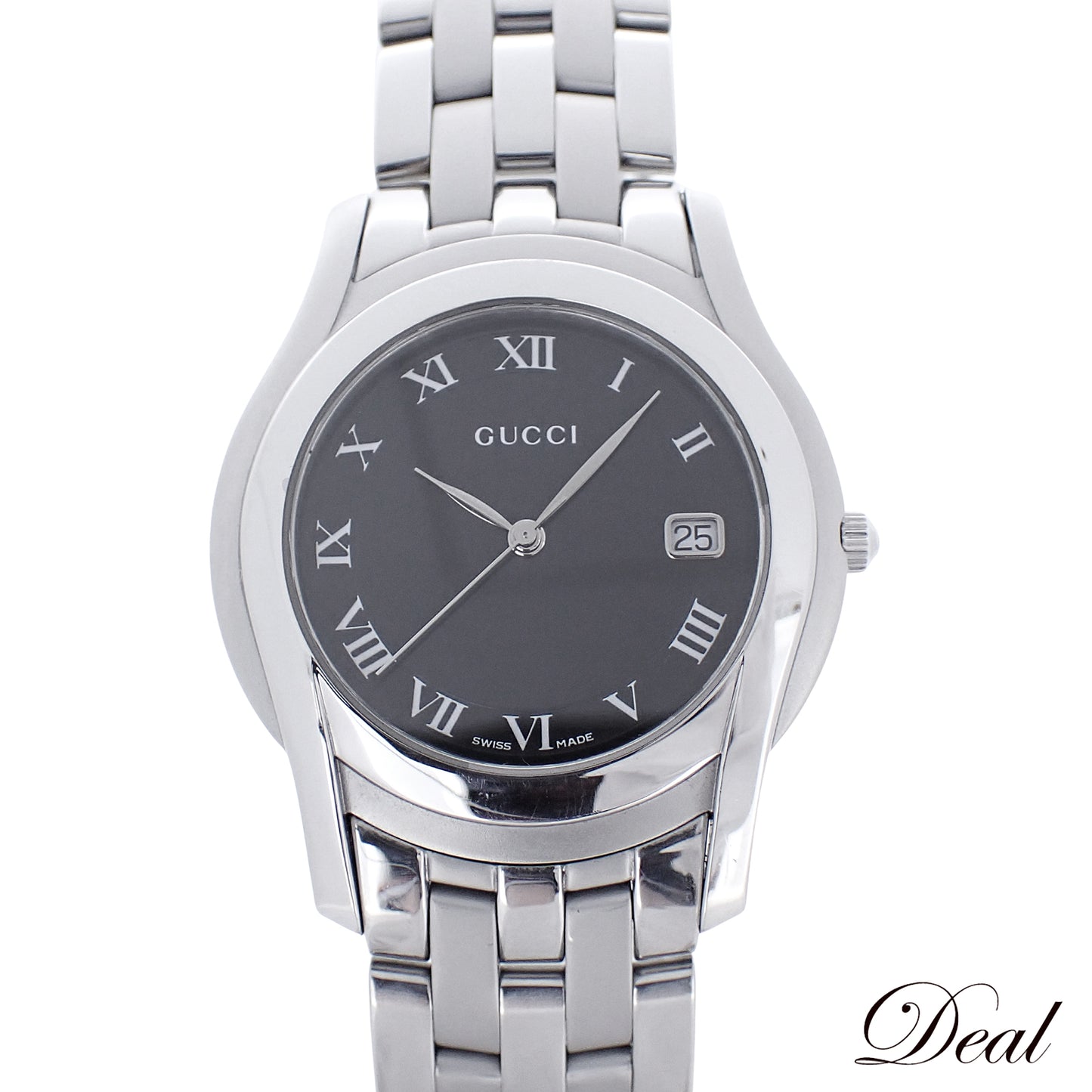 GUCCI グッチ Gクラス 黒 5500M メンズ 腕時計