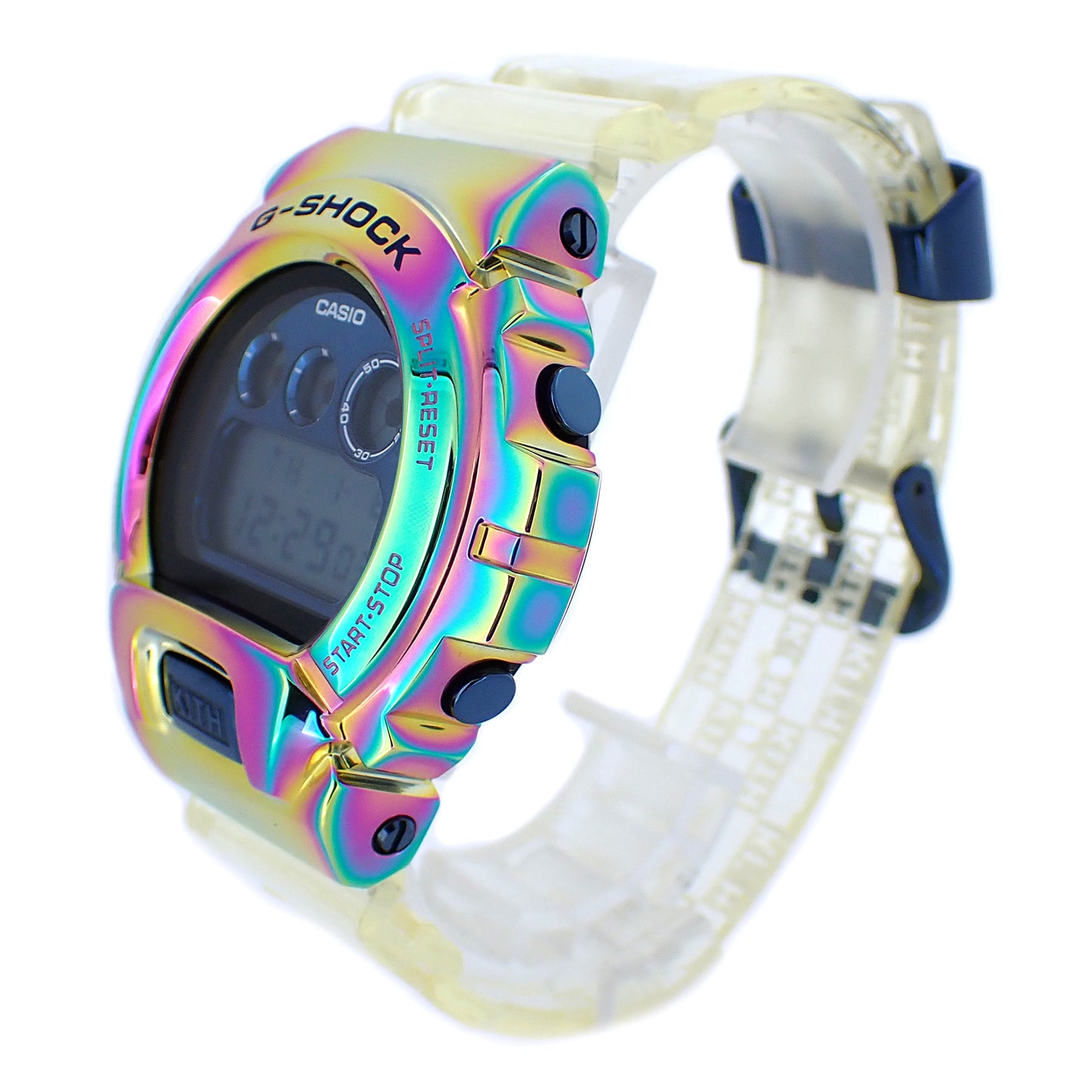 KITHコラボ 限定 CASIO カシオ Gショック GM-6900 GM-6900 レインボーベゼル メンズ 腕時計