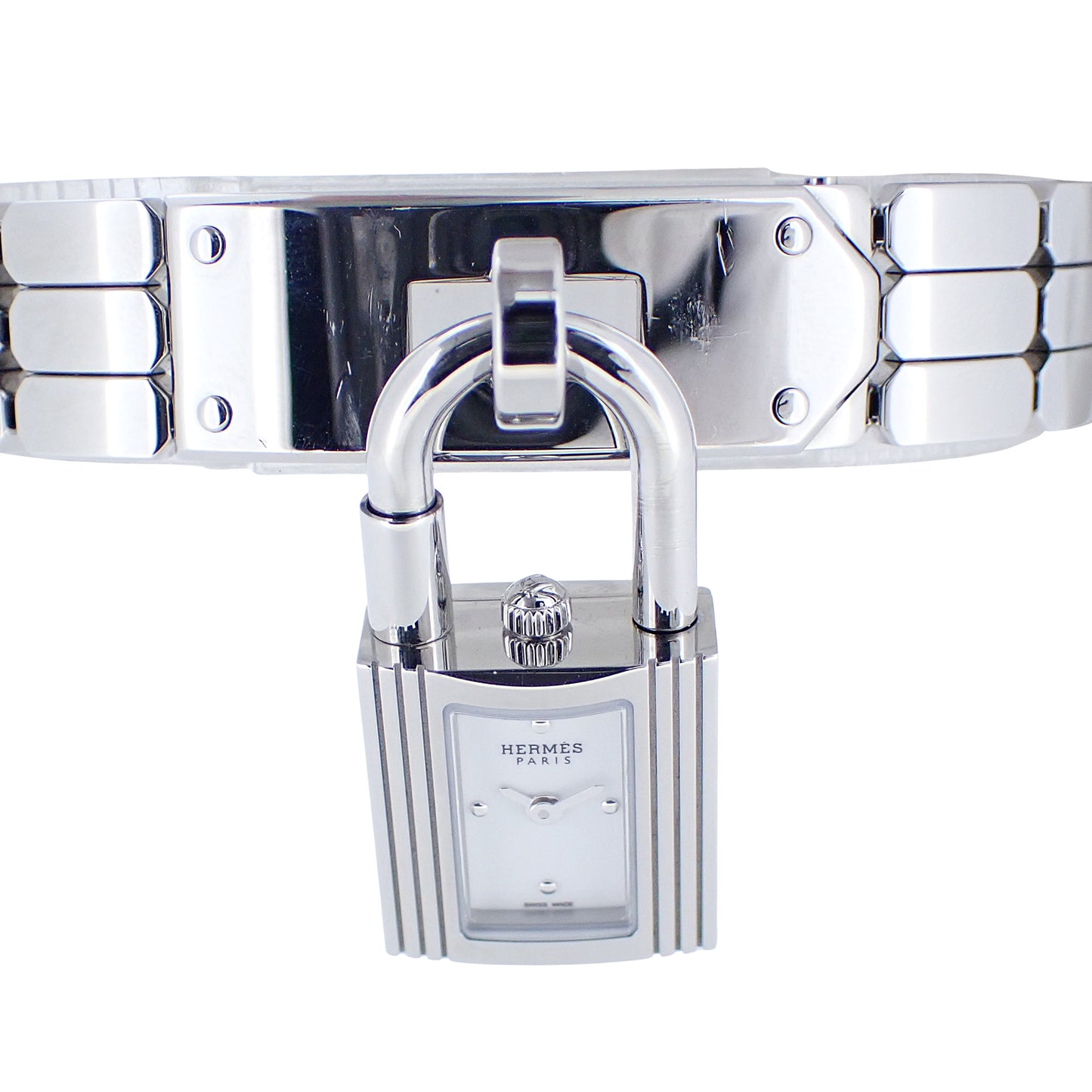 HERMES エルメス ケリーウォッチ ミニ KE4.110 ブレスタイプ レディース 腕時計