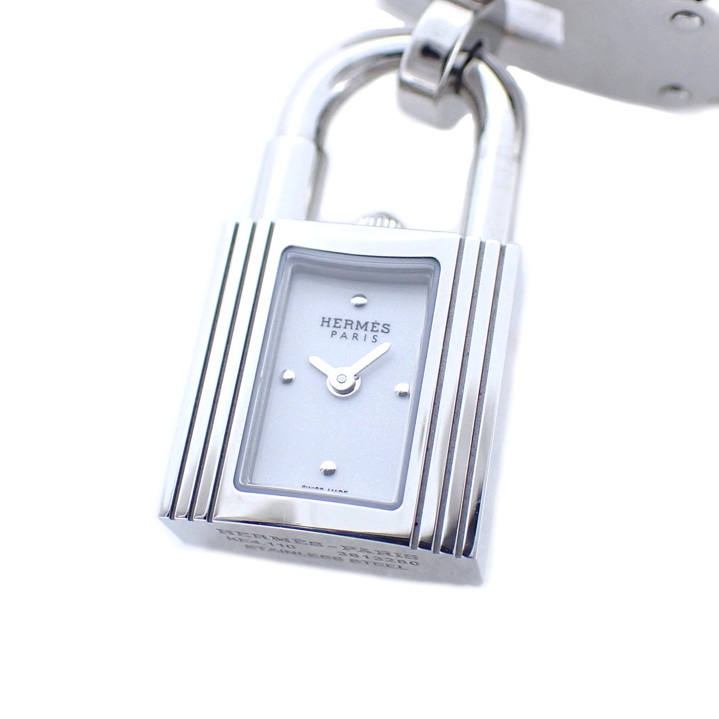 HERMES エルメス ケリーウォッチ ミニ KE4.110 ブレスタイプ レディース 腕時計