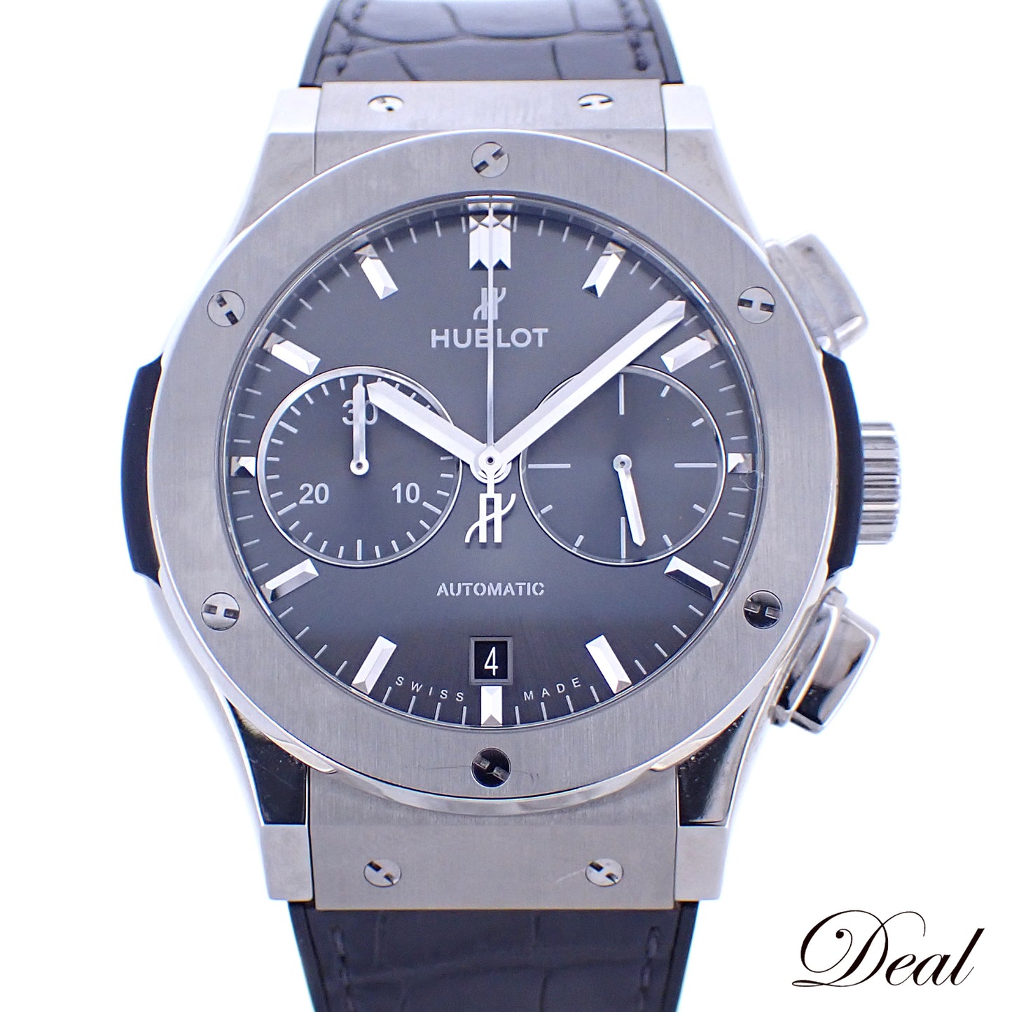 HUBLOT ウブロ クラシックフュージョン クロノグラフ チタニウム レーシンググレー 521.NX.7071.LR メンズ 腕時計