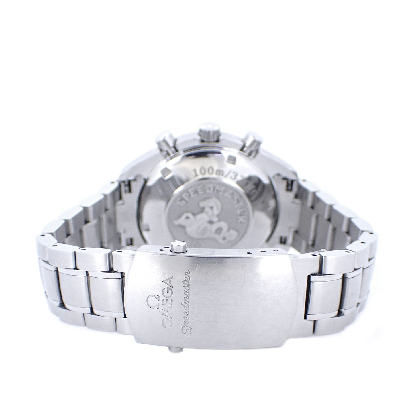 OMEGA オメガ スピードマスター デイト 3210.52 ブラック×レッド メンズ 腕時計