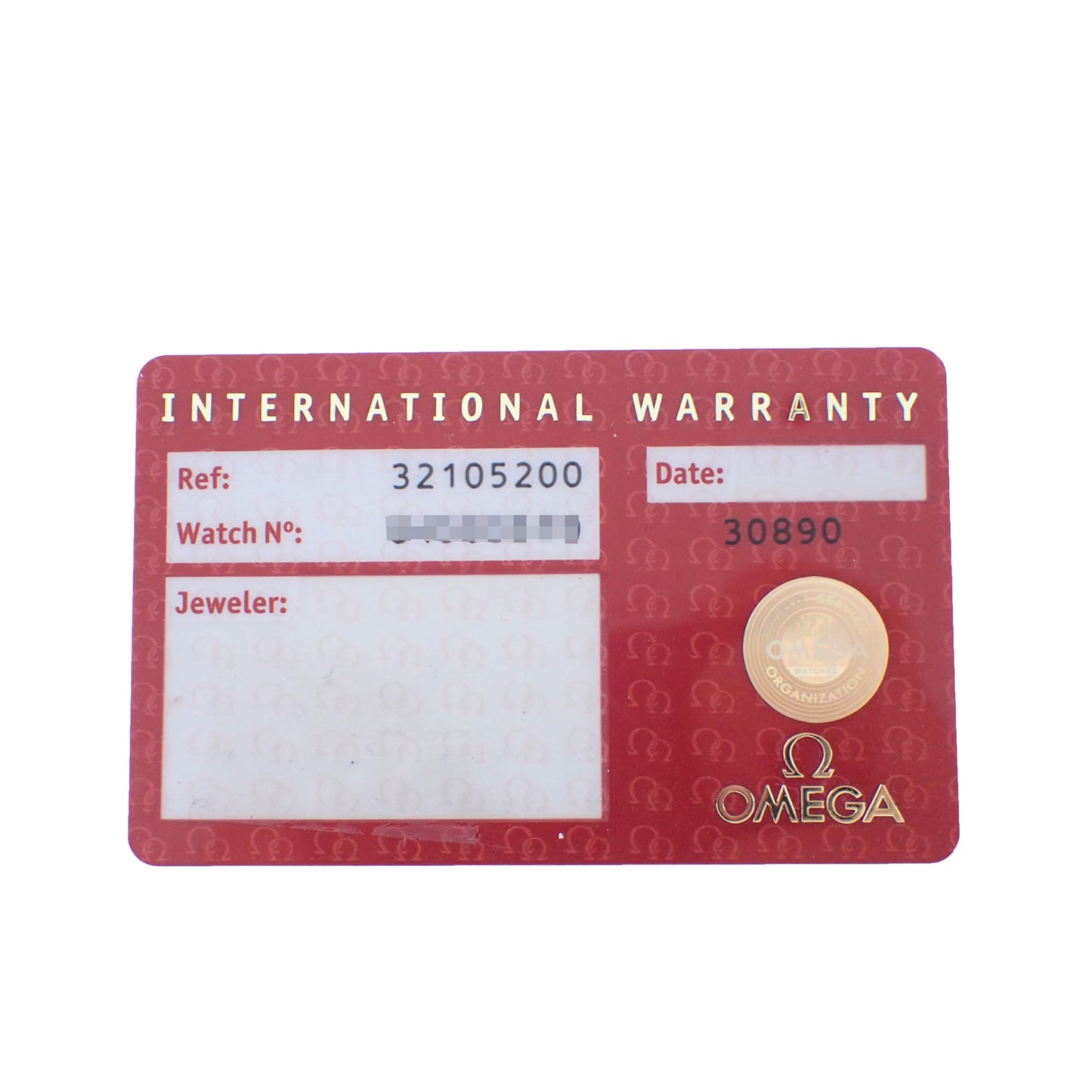 OMEGA オメガ スピードマスター デイト 3210.52 ブラック×レッド メンズ 腕時計