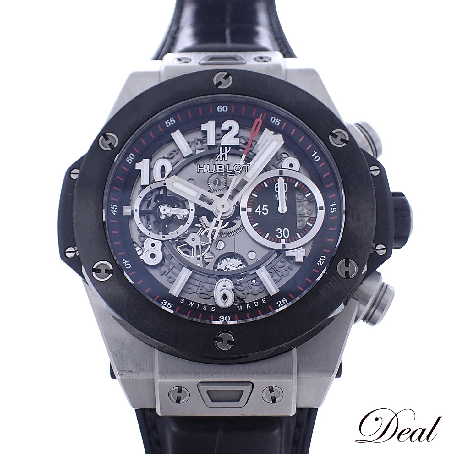 HUBLOT ウブロ ビッグバン ウニコ チタニウム セラミック 411.NM.1170.RX メンズ 腕時計