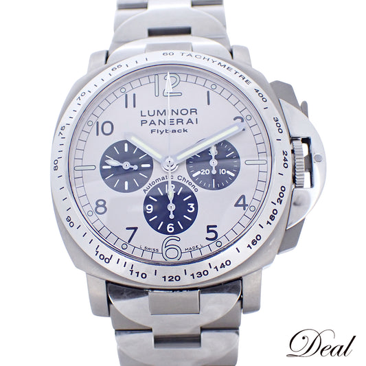 300本限定 PANERAI パネライ ルミノール フライバック クロノグラフ PAM00060 メンズ 腕時計