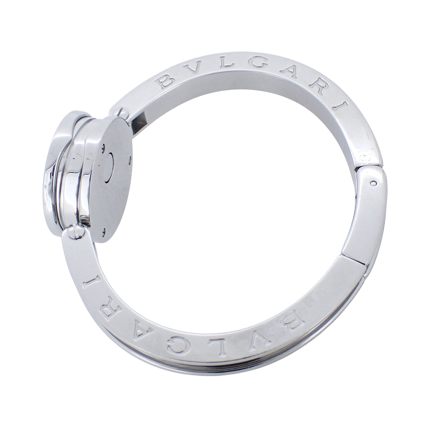 BVLGARI ブルガリ B-zero1 ビーゼロワン バングル 12PD ブルーシェル BZ22S レディース 腕時計