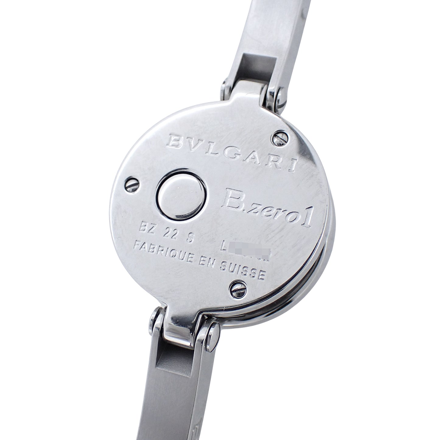 BVLGARI ブルガリ B-zero1 ビーゼロワン バングル 12PD ブルーシェル BZ22S レディース 腕時計