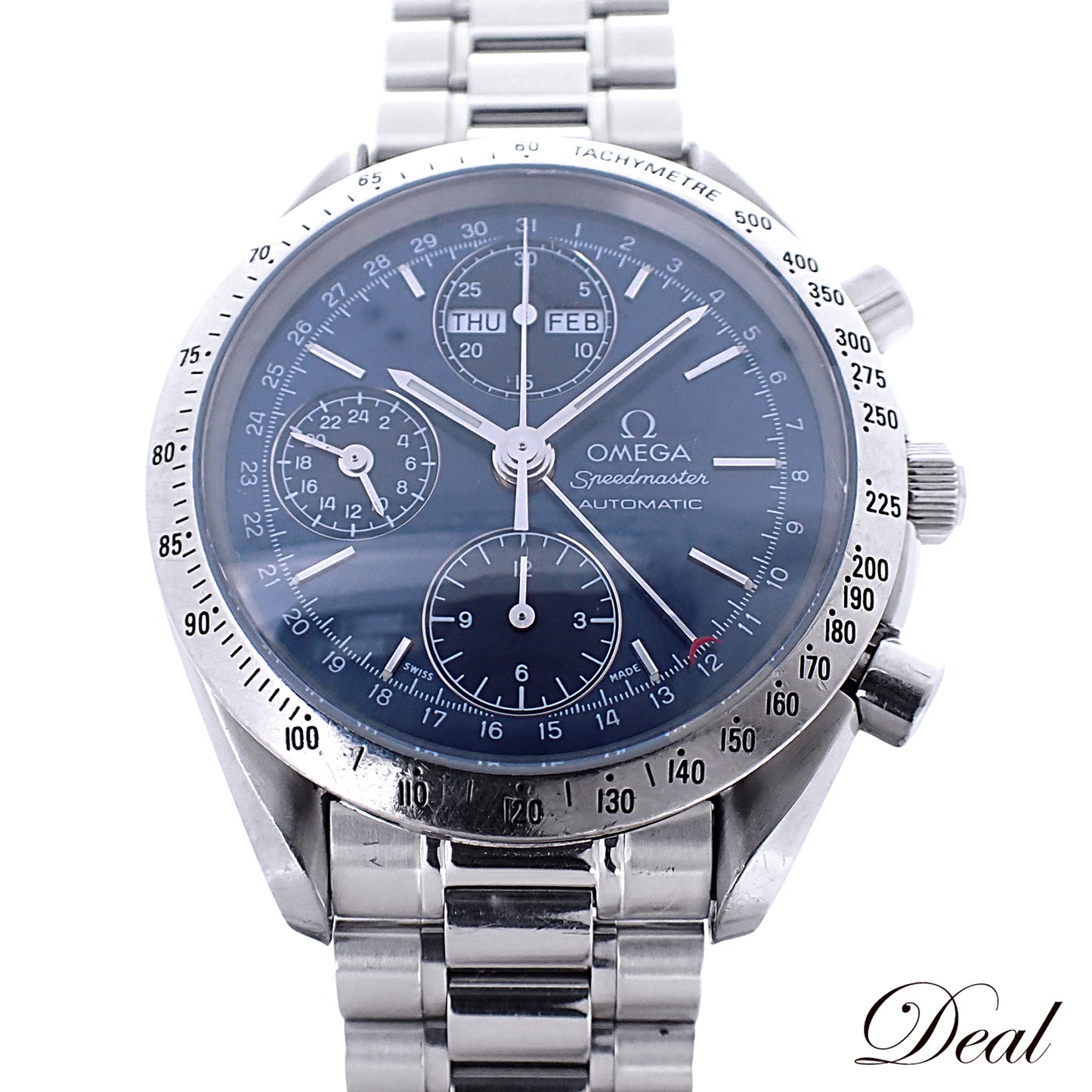 OMEGA オメガ スピードマスター デイデイト トリプルカレンダー 3523.80 メンズ 腕時計