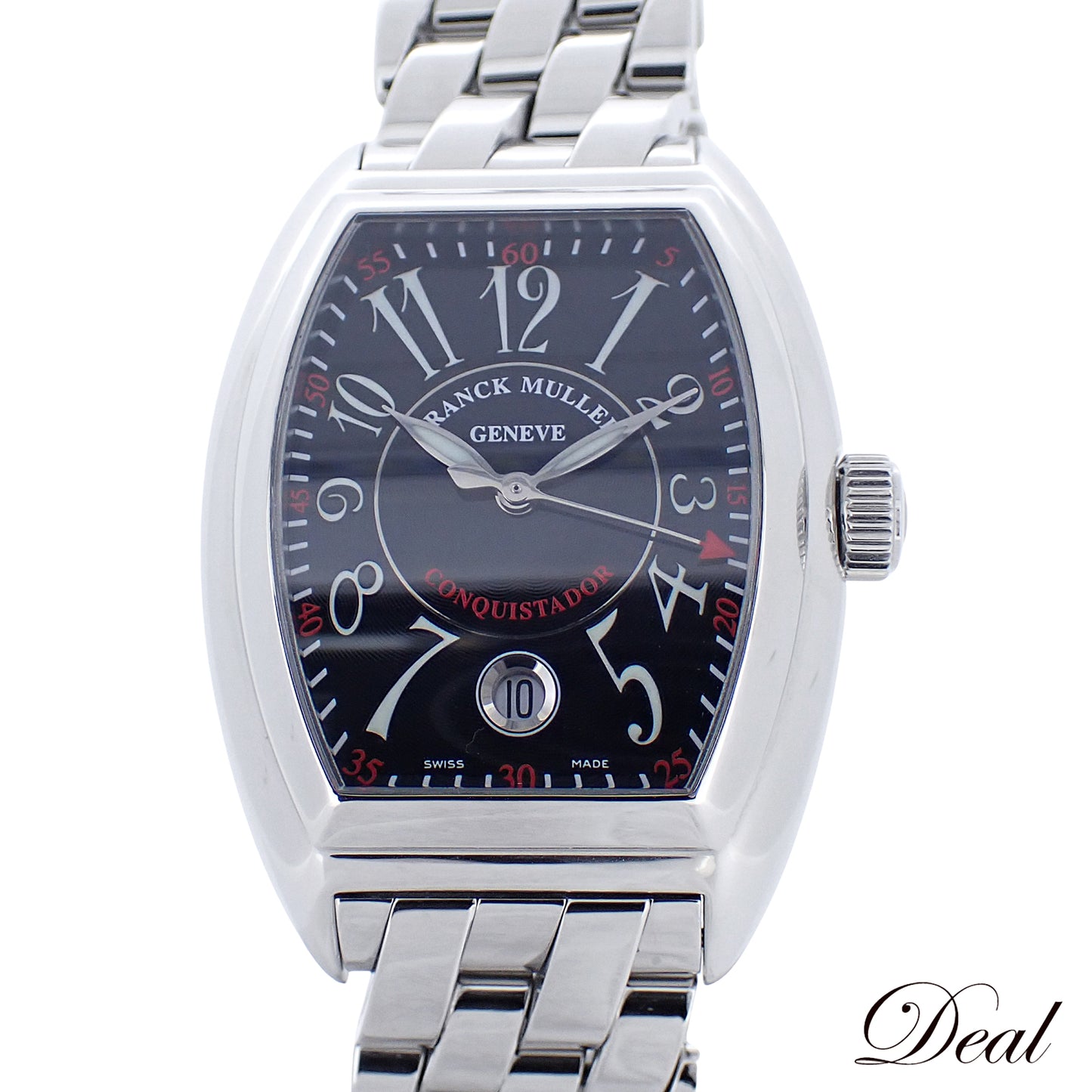 FRANCK MULLER フランクミュラー コンキスタドール 黒 8005HSC メンズ 腕時計