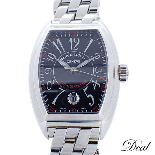 FRANCK MULLER フランクミュラー コンキスタドール 黒 8005HSC メンズ 腕時計