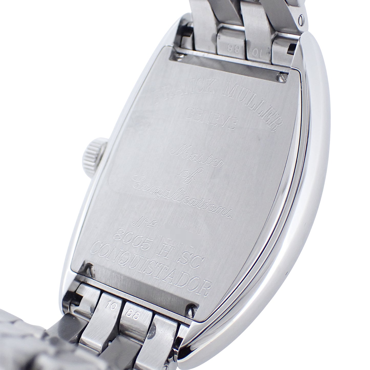 FRANCK MULLER フランクミュラー コンキスタドール 黒 8005HSC メンズ 腕時計