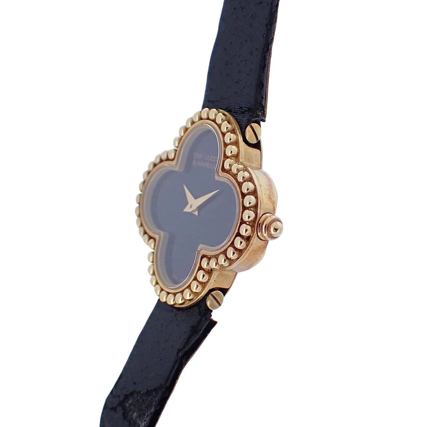 Van Cleef & Arpels ヴァンクリーフ＆アーペル アルハンブラ スモール ブラックオニキス VCARD21900 レディース 腕時計