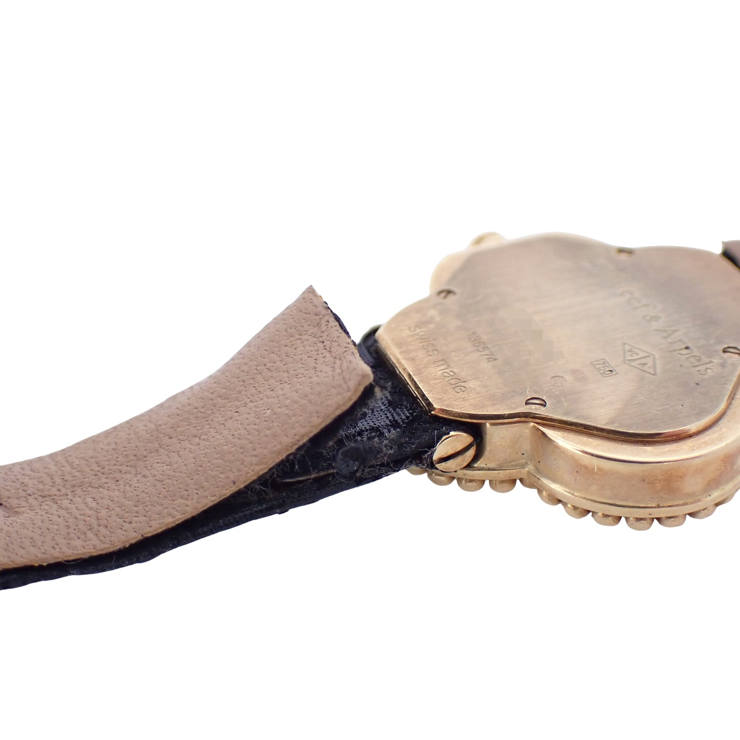 Van Cleef & Arpels ヴァンクリーフ＆アーペル アルハンブラ スモール ブラックオニキス VCARD21900 レディース 腕時計