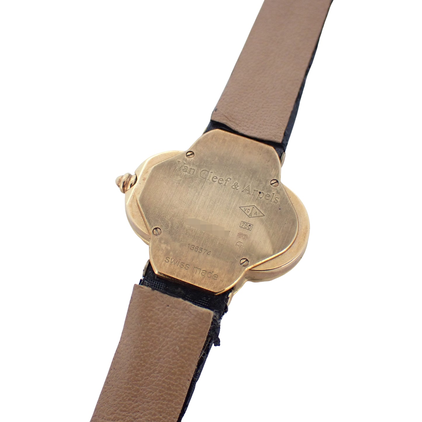 Van Cleef & Arpels ヴァンクリーフ＆アーペル アルハンブラ スモール ブラックオニキス VCARD21900 レディース 腕時計