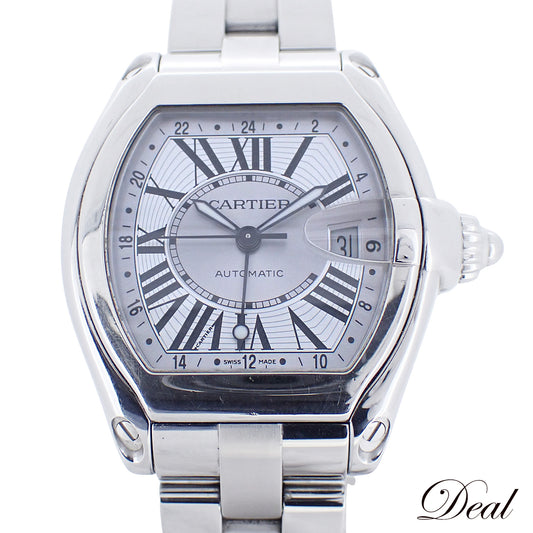 Cartier カルティエ ロードスター GMT W62032X6 メンズ 腕時計