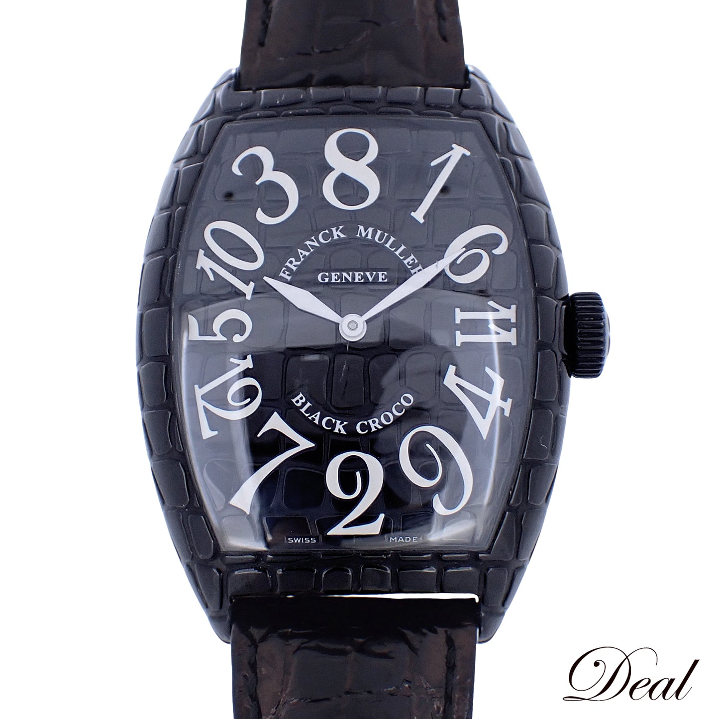 FRANCK MULLER フランクミュラー ブラッククロコ クレイジーアワーズ 8880CHBLKCRO メンズ 腕時計