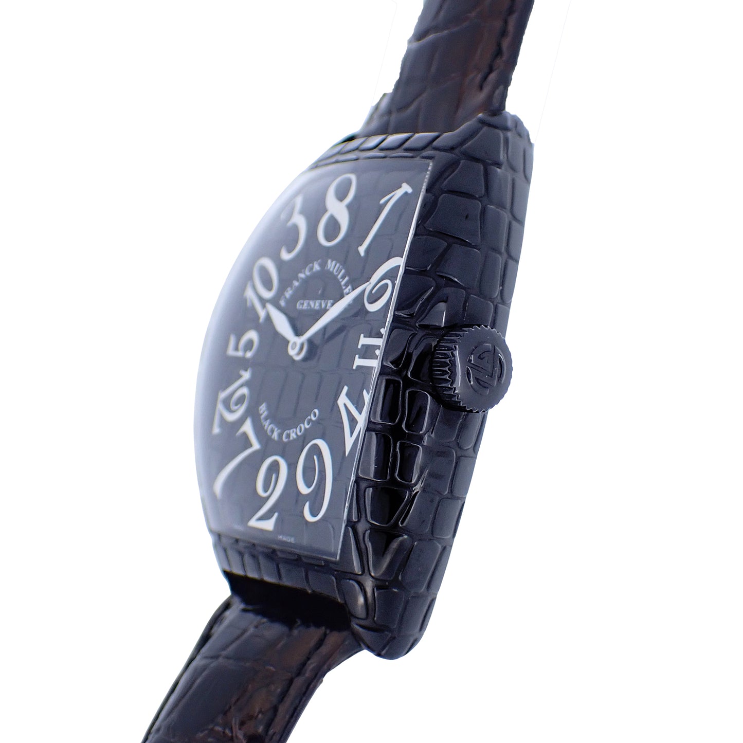 FRANCK MULLER フランクミュラー ブラッククロコ クレイジーアワーズ 8880CHBLKCRO メンズ 腕時計