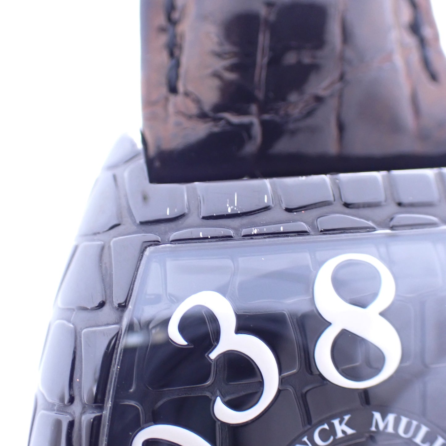 FRANCK MULLER フランクミュラー ブラッククロコ クレイジーアワーズ 8880CHBLKCRO メンズ 腕時計