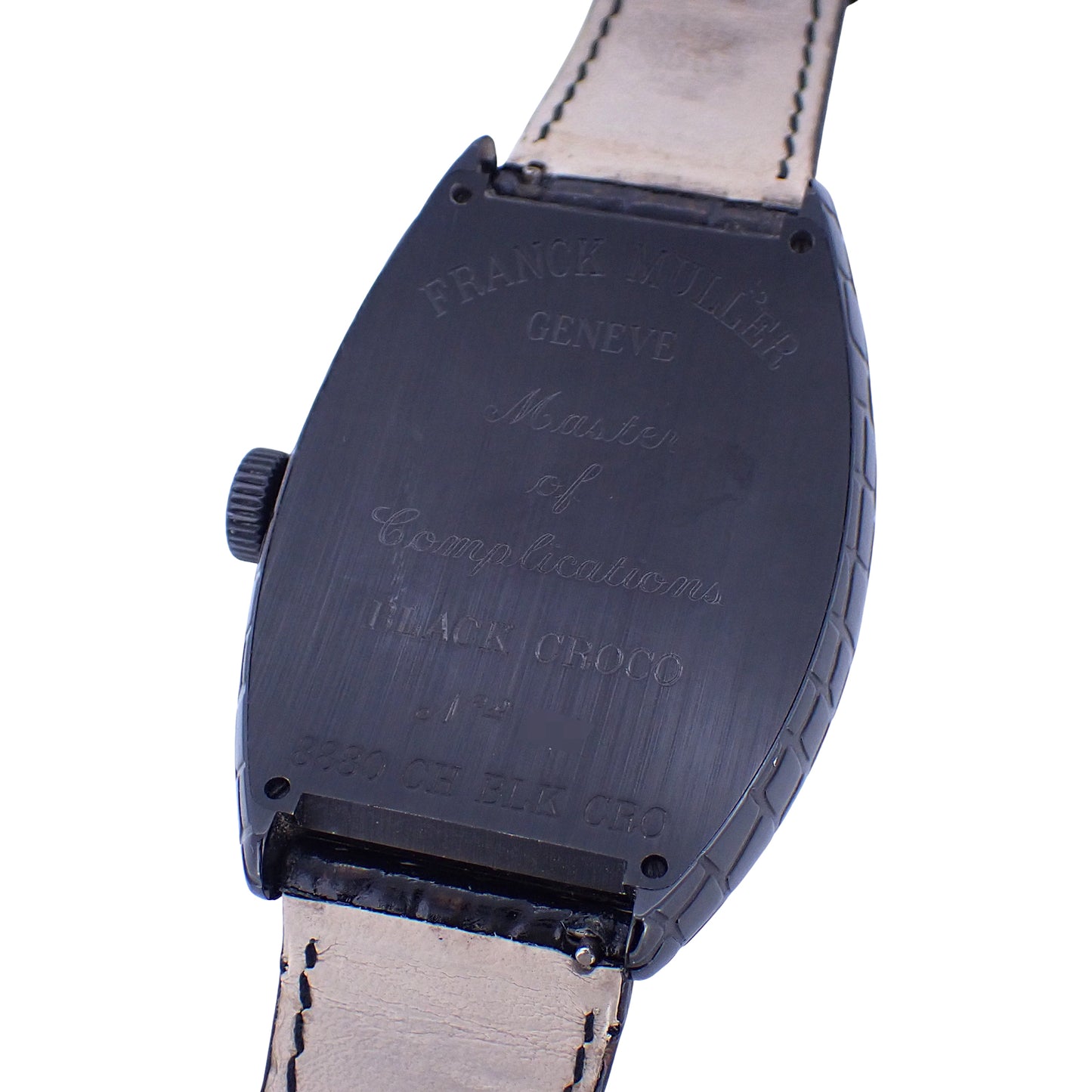 FRANCK MULLER フランクミュラー ブラッククロコ クレイジーアワーズ 8880CHBLKCRO メンズ 腕時計