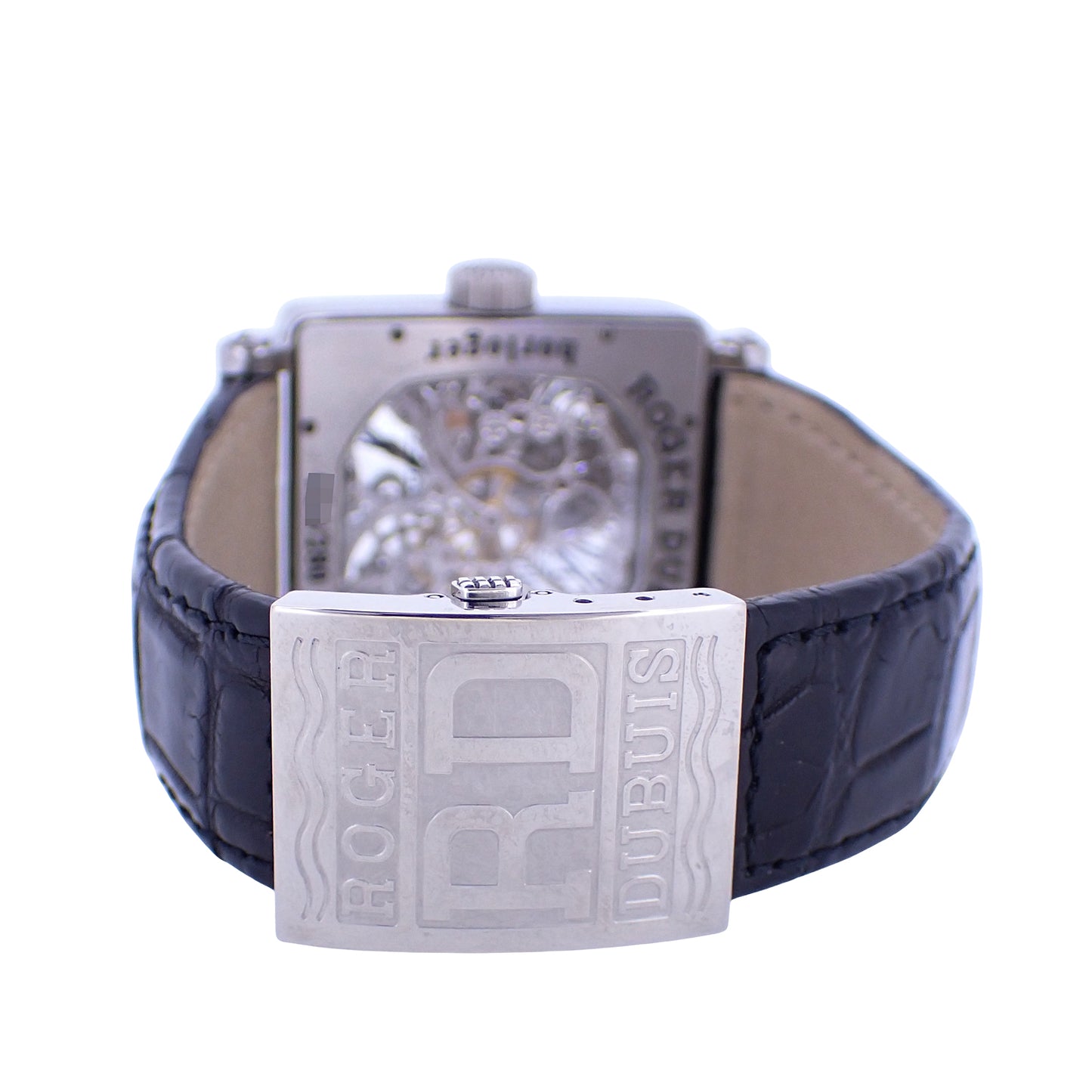 ROGER DUBUIS ロジェデュブイ ゴールデンスクエア トゥールビヨン G40 スケルトン メンズ 腕時計