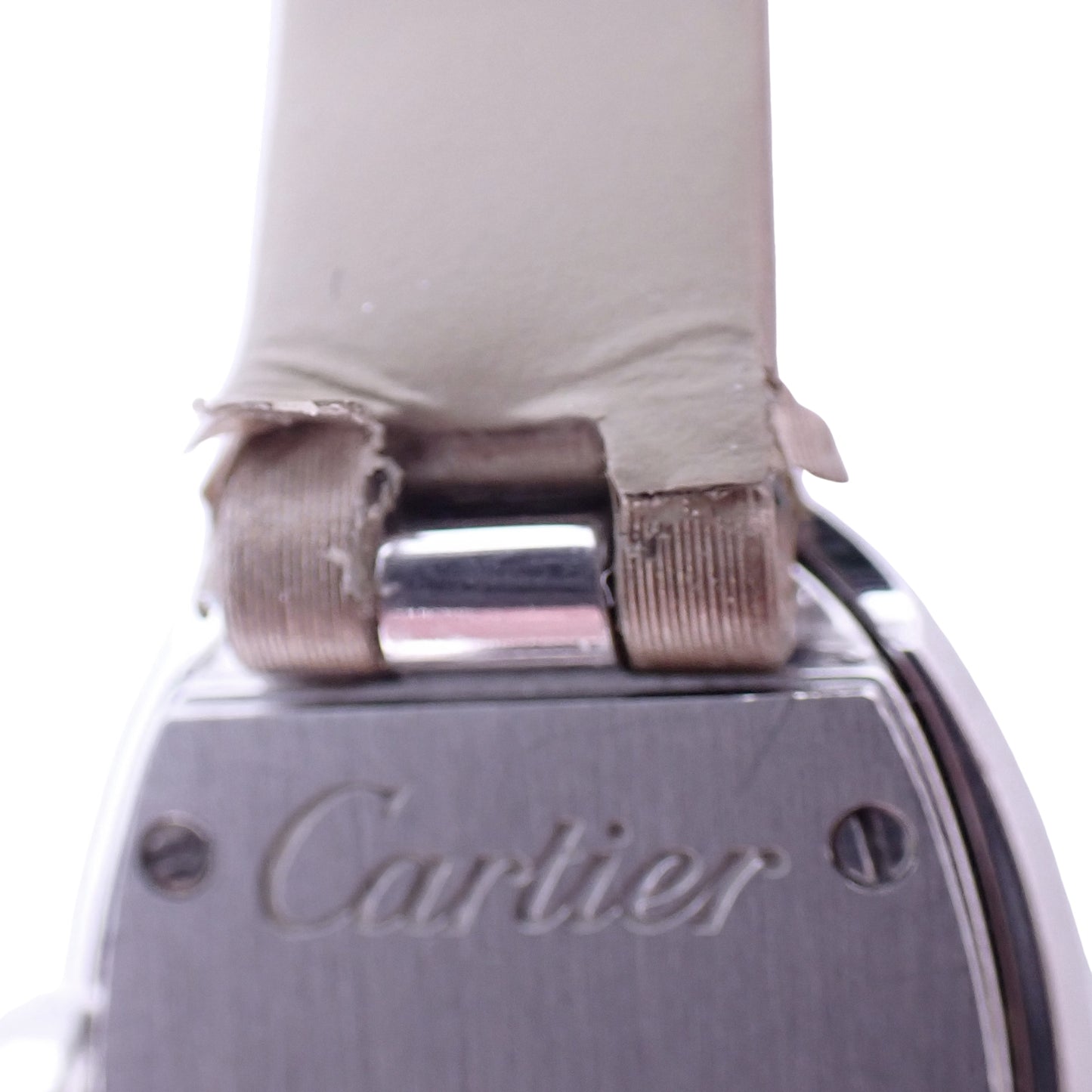 K18WG ベゼルダイヤ Cartier カルティエ ミニベニュワール WB520027 レディース 腕時計