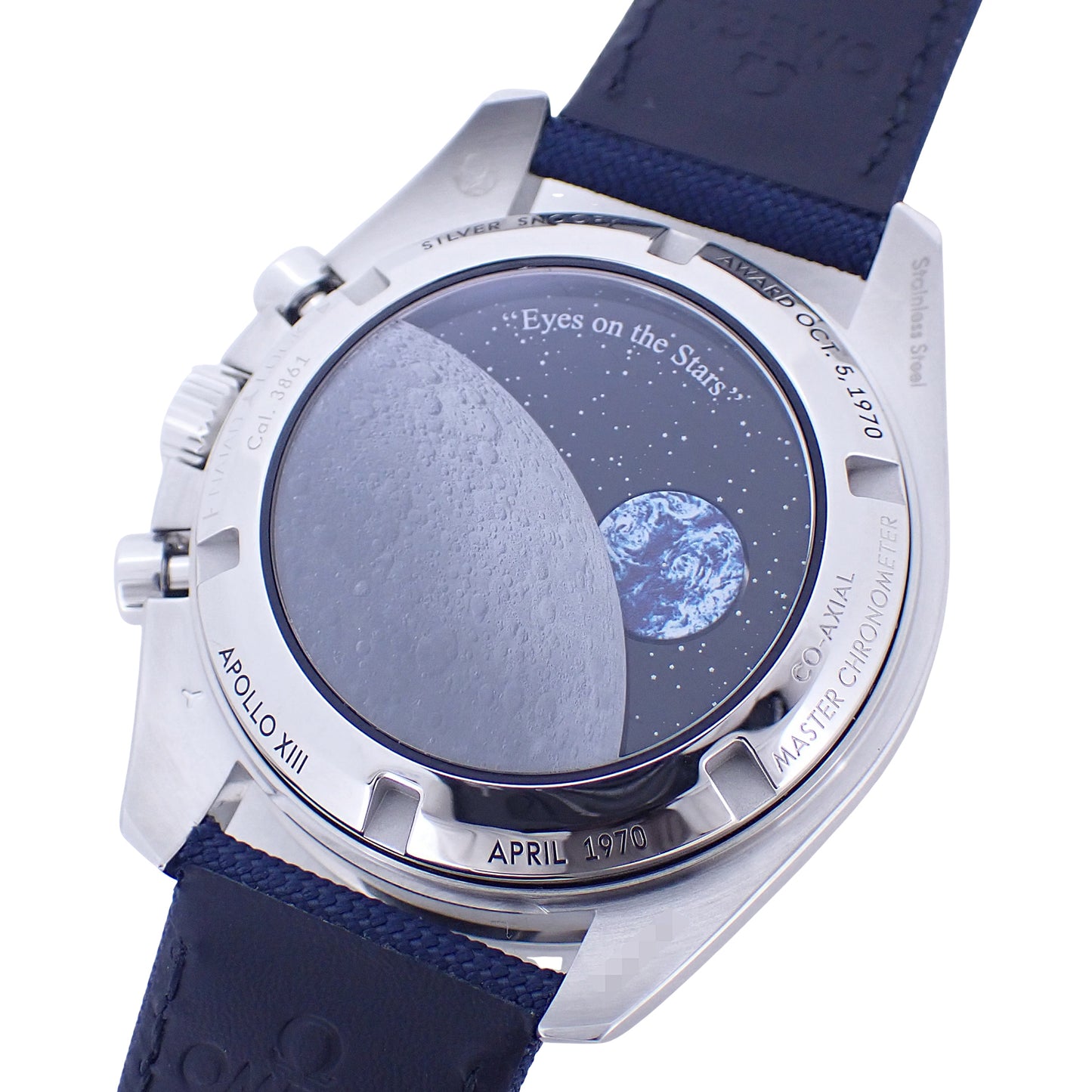 未使用 展示品 50周年記念 OMEGA オメガ スピードマスター シルバー スヌーピーアワード 310.32.42.50.02.001 コーアクシャル メンズ 腕時計