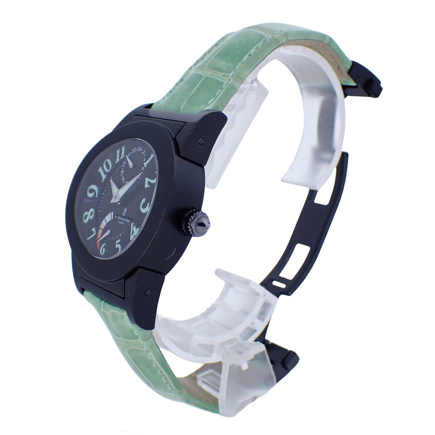 de GRISOGONO ドゥ グリソゴノ インストゥルメント・トンド パワーリザーブ メンズ 腕時計