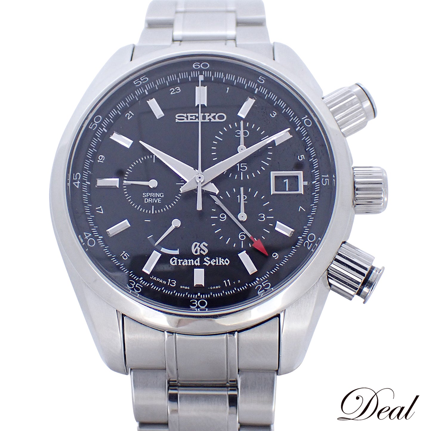 SEIKO セイコー グランドセイコー スプリングドライブ クロノグラフ SBGC003 9R86-0AA0 マスターショップ限定 メンズ 腕時計