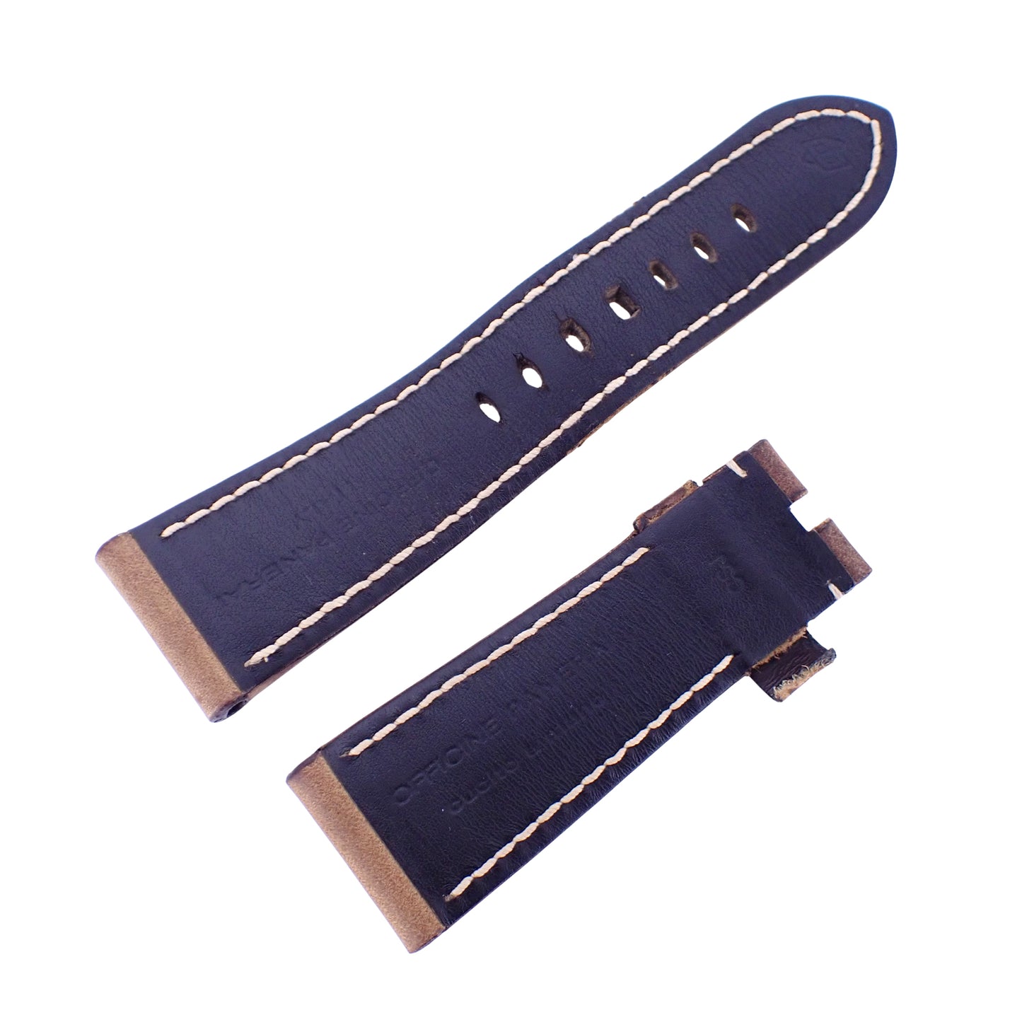 PANERAI パネライ 純正 レザーベルト 尾錠用 26mm ブラウン メンズ 時計ベルト