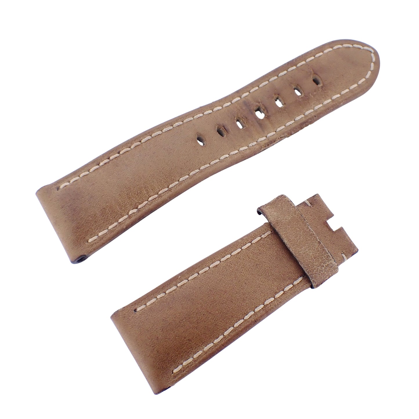 PANERAI パネライ 純正 レザーベルト 尾錠用 26mm ブラウン メンズ 時計ベルト